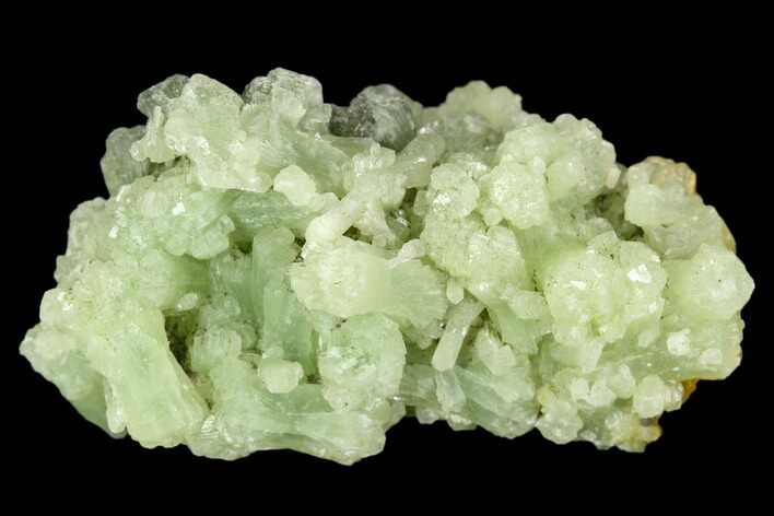 Green Prehnite Crystal Cluster - Morocco #108721